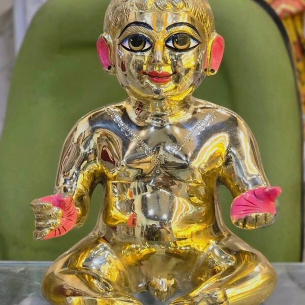 Beautiful Laddugopal Nandlala 12 Number - by Radharanikripa All Sizes Available