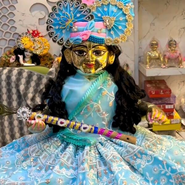 Beautiful Laddugopal Lala 21 Number - by Radharanikripa All Sizes Available