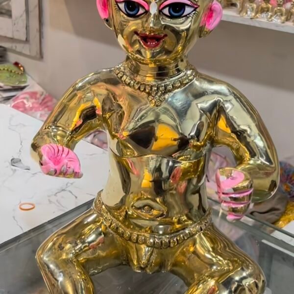 Beautiful Laddugopal Lala 16 Number - by Radharanikripa All Sizes Available
