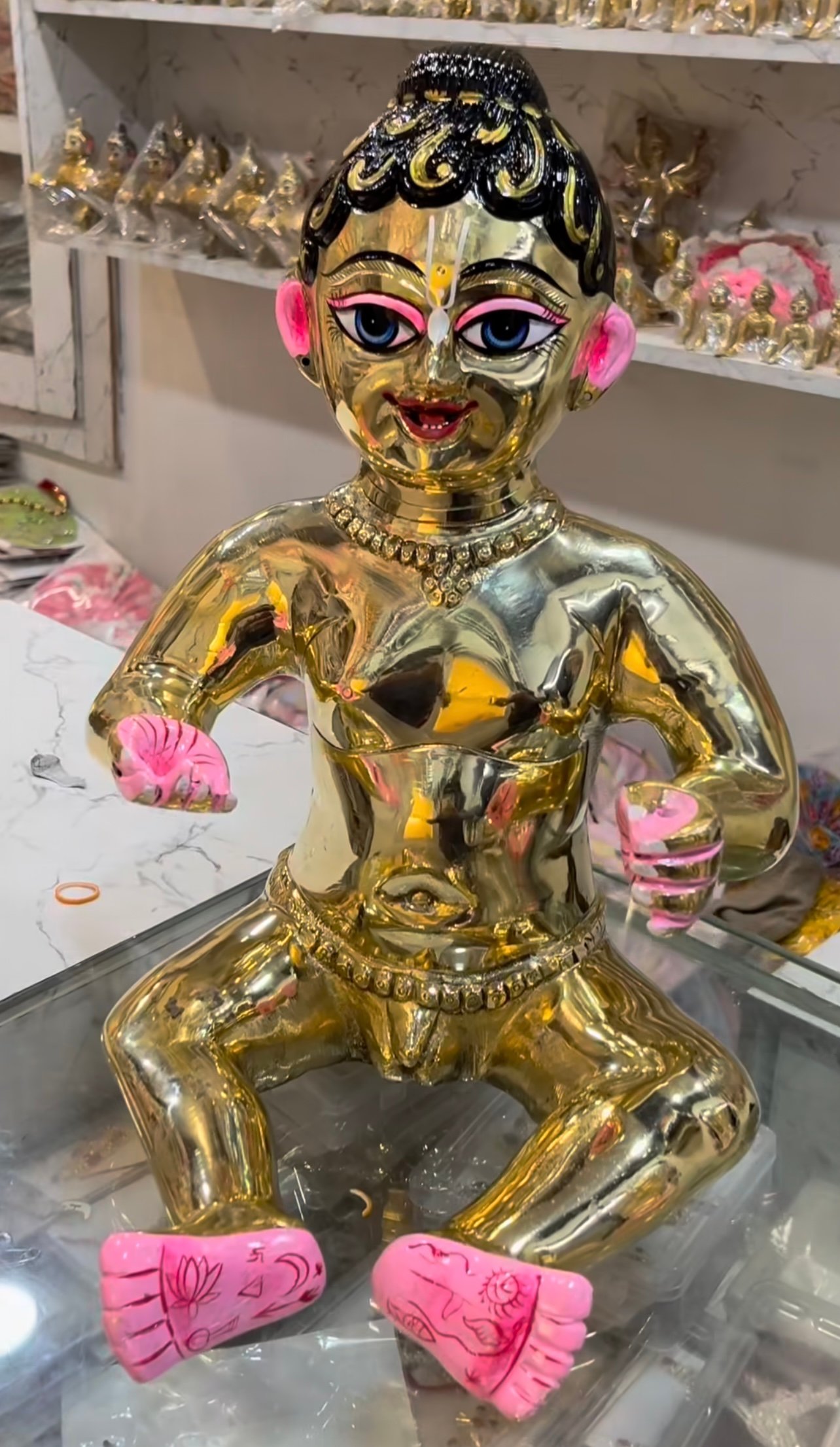 Beautiful Laddugopal Lala 16 Number - by Radharanikripa All Sizes Available