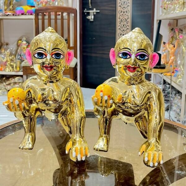 Beautiful Handmade Vrindavan Laddugopal 16 number - by Radharanikripa