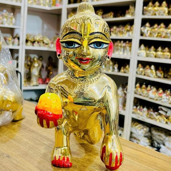 Beautiful Vrindavan Laddugopal 12 Number 5 kg -  by Radharanikripa