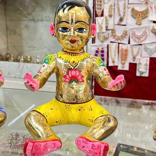 Beautiful Laddugopal Lala 12 Number 5 kg -by Radharanikripa