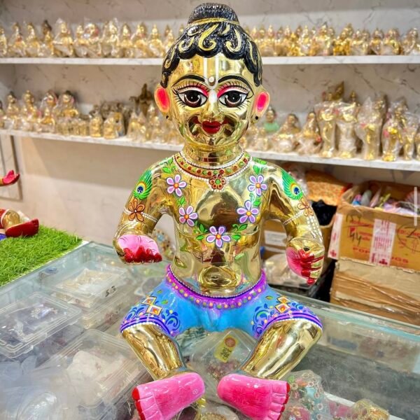 Beautiful Laddugopal Lala 16 number Weight 10kg -by Radharanikripa