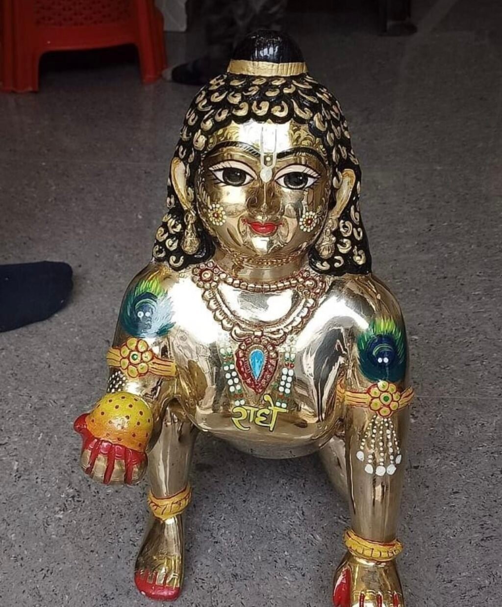 Beautiful Laddugopal 21 Number -by Radharanikripa