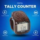 Face Me LED, Beep Sound, Time Clock & Reset Button - Premium Quality Counter & Tasbeeh Digital Tally Counter  (Multicolor Pack of 1) - Image 3