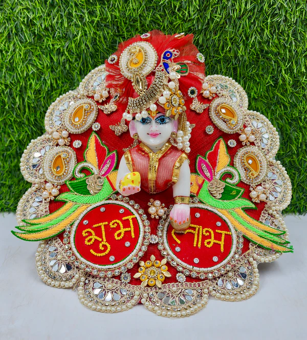 Special Shubh Laabh Dress for laddu gopal ji