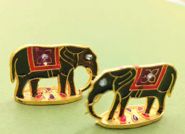 Elephant Toy pair for Janmashtami decoration