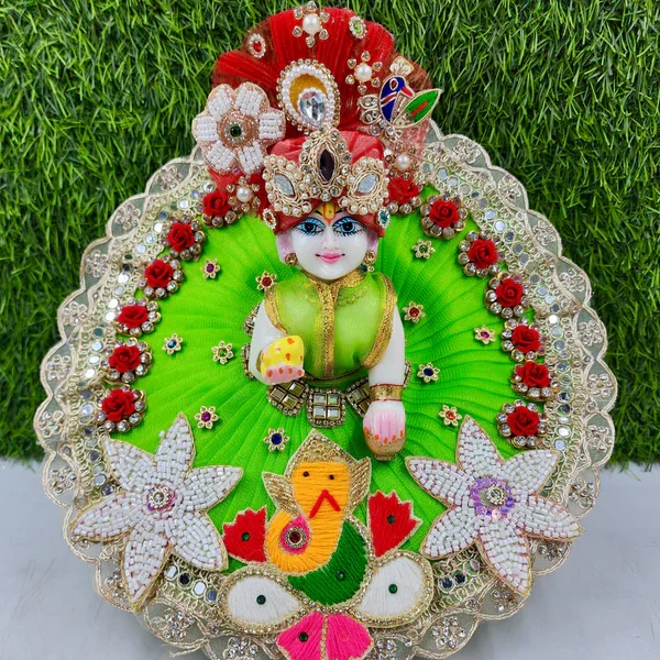 Ganesh Ji Patch Dress for laddu Gopal ji