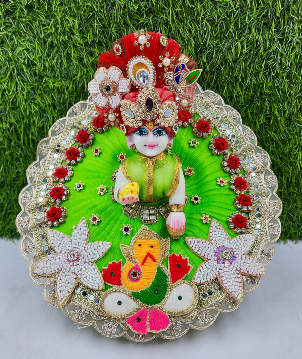 Ganesh Ji Patch Dress for laddu Gopal ji
