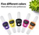FIRSTLIKE Finger Counter for Pooja Meditation Finger Ring Digital Electronic, Mantra Jaap Digital Tally Counter  (Multicolor Pack of 5) - Image 5
