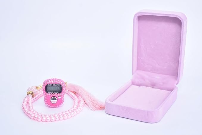 Digital Counter with Prayer Beads in for Gifting Size Color Multi Color (as per Available) Pack of 1 - Image 2
