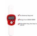 Face Me Hand Tally Counter With Ring electronic Finger Counter Digital Tally Counter  (Multicolor Pack of 4) - Image 4