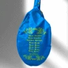 Shree Radha Blue Multi Print Bead Bag - Image 2