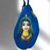 Radha Rani Face Blue Multiprint Bead Bag - Image 3