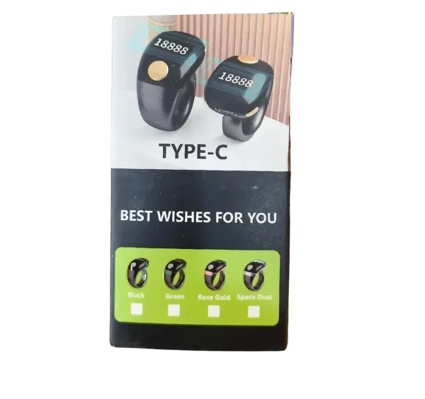 Digital Hand Tally Counter For Naam Jaap | Radha Naam Tally Counter | Zikr Counter Oled Screen Multi Channel Counter With charger