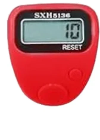 Finger Tally Counter | Digital Tasbih Counter & Prayer Beads | Finger Counter for Naam Jaap