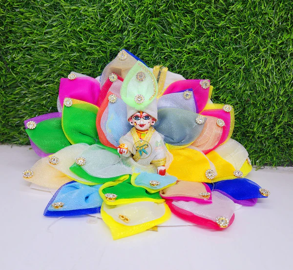 Holi special multicolour dress for laddu gopal ji