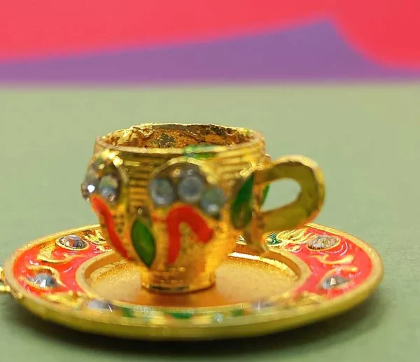 Decorated cup plate toy for Decoration