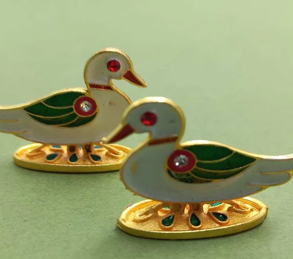 Duck Toy pair for temple decoration