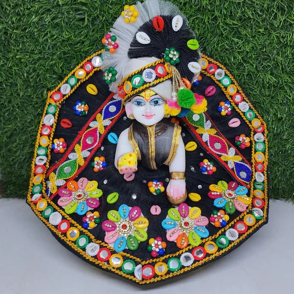 Special for navratri Black multi dress for laddu gopal ji