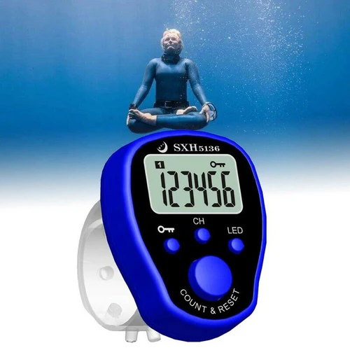 New five-channel chanting counter finger electronic counter chanting multi